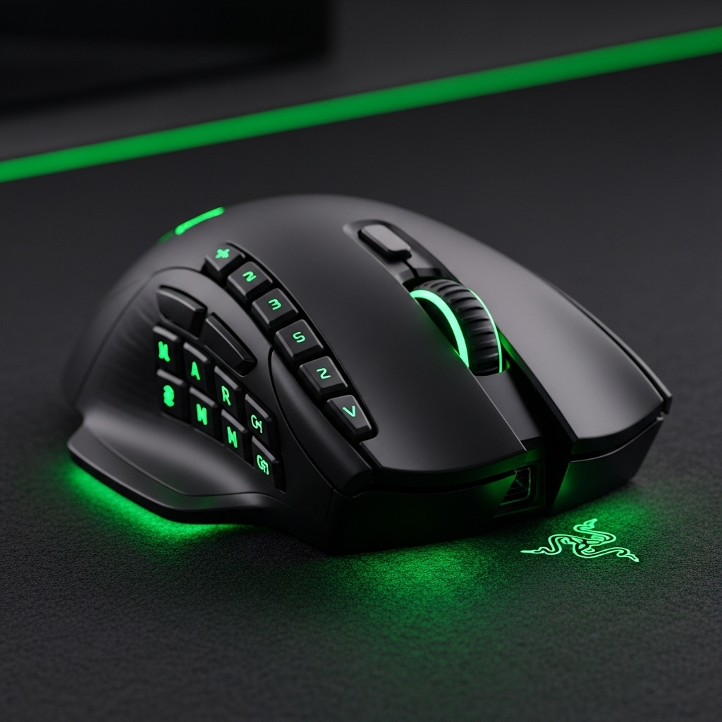 Razer Naga V2 Pro simsiz MMO oýun syçanjygy