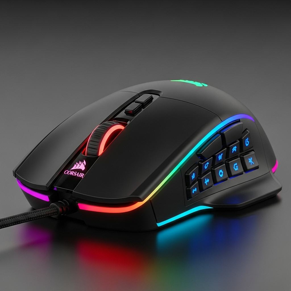 Corsair Scimitar RGB Elite MMO oýun syçanjygy